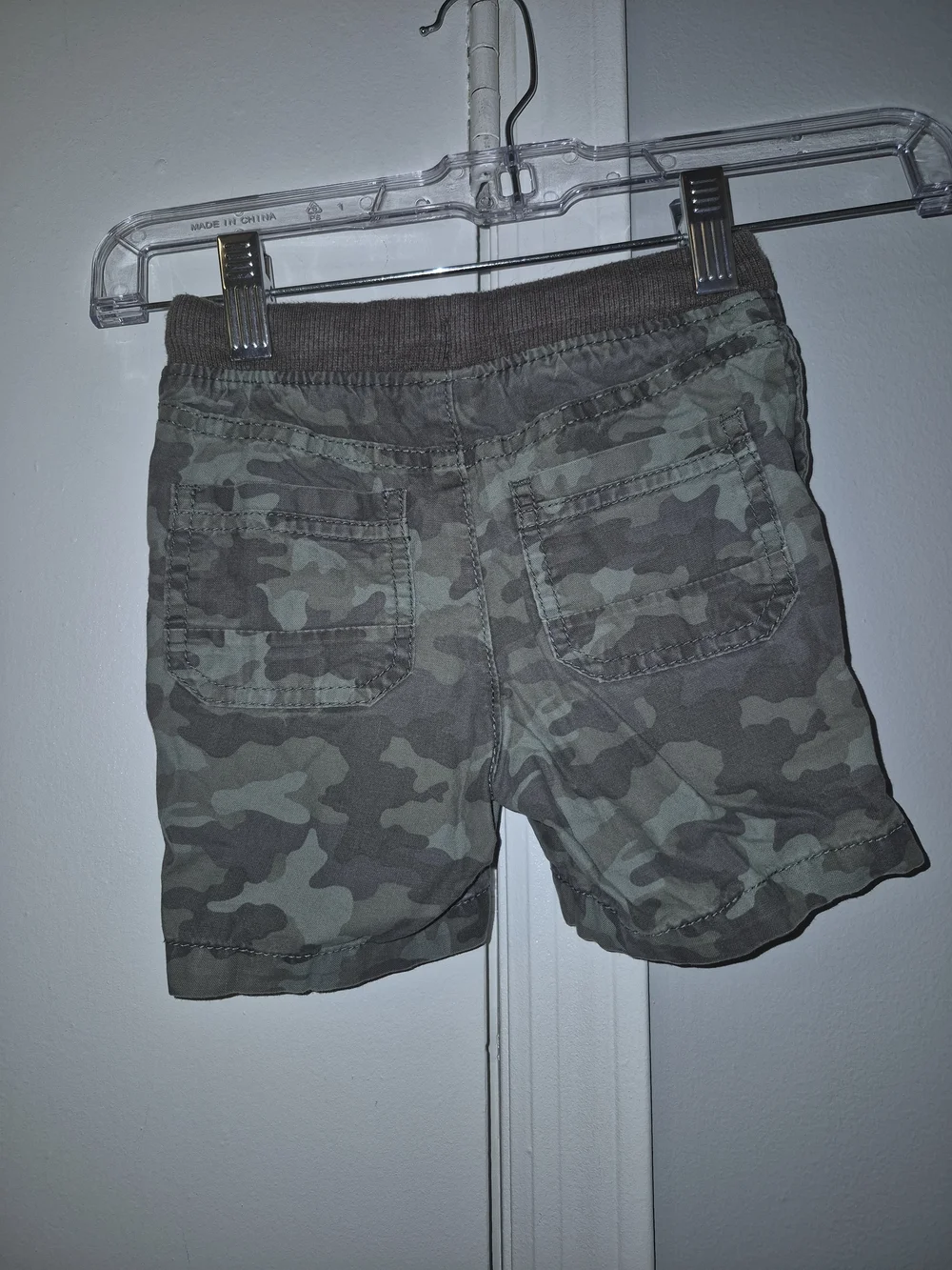 Cat & Jack Camouflage Pull-On Shorts - Green & Brown 2T